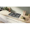 Bosch Serie 6 PCQ7A5I90 gāzes plīts virsma Nerūsējošais tērauds Iebūvējama 75 cm Gāze 5 zona(s)