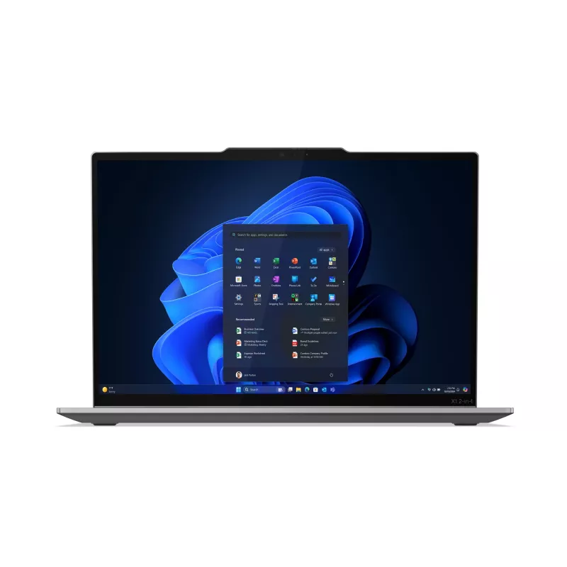 Lenovo ThinkPad X1 2-in-1 Gen 10 Aura Edition Intel Core Ultra 7 255U hibrīds (2-in-1) 35,6 cm (14 collu) skārienekrāns 2.8K 32 GB LPDDR5x-SDRAM 1 TB SSD Wi-Fi 6E (802.11ax) Windows 11 Pro Angļu Pelēks