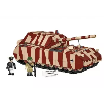 Cobi Būvbloķi Panzer VIII Maus modelis 1:35 mērogā COBI-3138, detalizēta militārā transportlīdzekļa replika