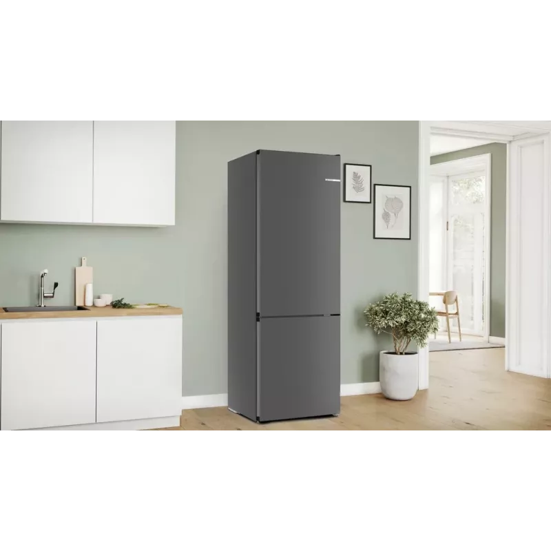 Ledusskapis ar saldētavu Bosch Serie 4 KGN49OCAF, brīvi stāvošs, 440 L, antracīts, No Frost