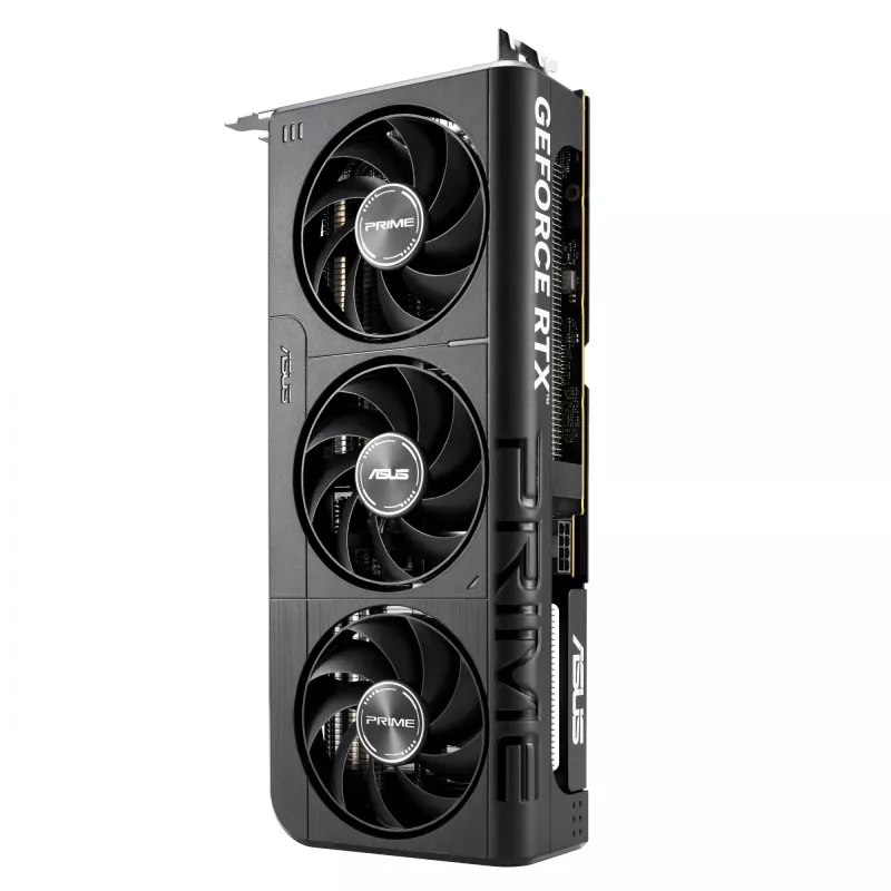 Grafikas karte ASUS GeForce RTX 5060 — 8 GB GDDR7, 128 bitu, PCIe 5.0, 3x DisplayPort 2.1b + 1x HDMI 2.1b, 2595 MHz OC, 3 ventilatori, 268,3 mm