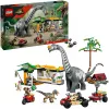 LEGO Jurassic World komplekts 76973 — Raptors un Titanosaurus ar 3 figūrām, 582 gabali, vecumam 7+
