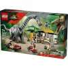 LEGO Jurassic World komplekts 76973 — Raptors un Titanosaurus ar 3 figūrām, 582 gabali, vecumam 7+