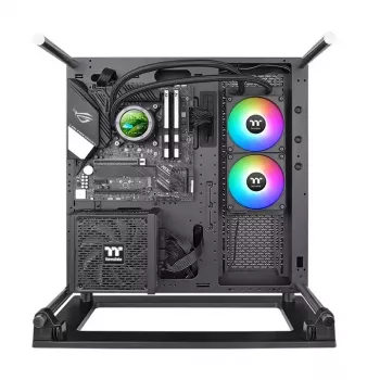 Šķidruma dzesēšanas komplekts Thermaltake CL-W414-PL12SW-A 12 cm Melns