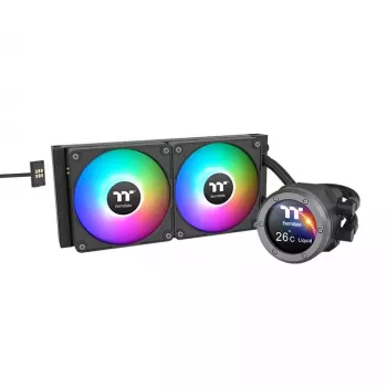 Šķidruma dzesēšanas komplekts Thermaltake CL-W414-PL12SW-A 12 cm Melns