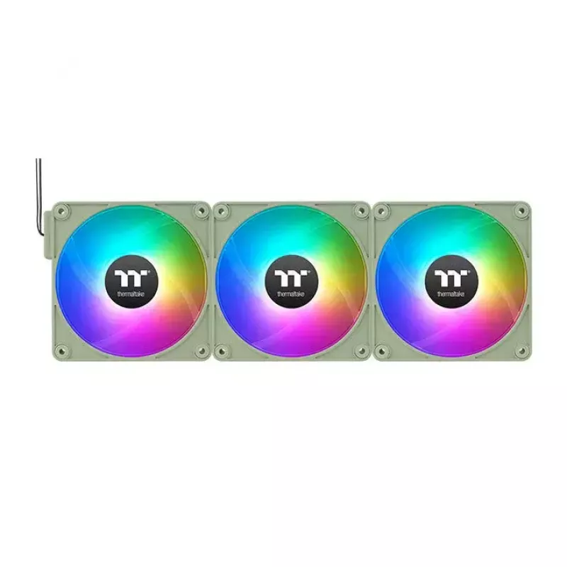 Datorsistēmas ventilators Thermaltake CT120 EX ARGB Sync Matcha Green 12cm 68CFM