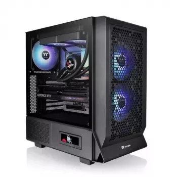 PC korpuss Thermaltake Ceres 330 TG Midi Tower Melns