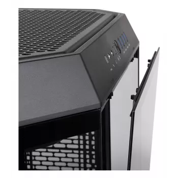 THERMALTAKE Korpuss Mid Tower - The Tower 600 - Melns