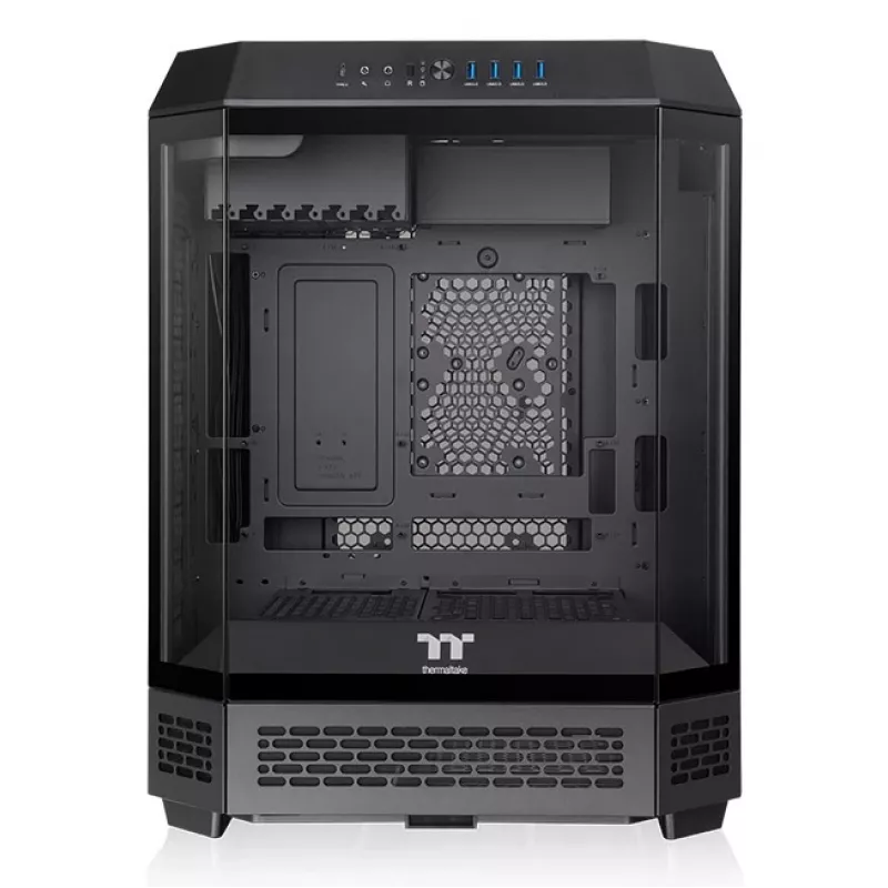 THERMALTAKE Korpuss Mid Tower - The Tower 600 - Melns