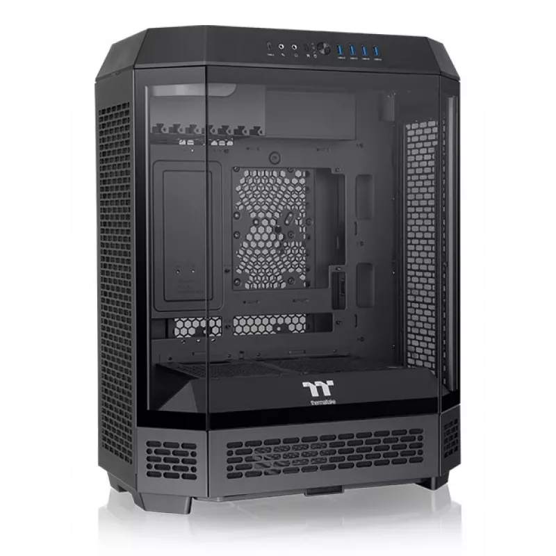THERMALTAKE Korpuss Mid Tower - The Tower 600 - Melns