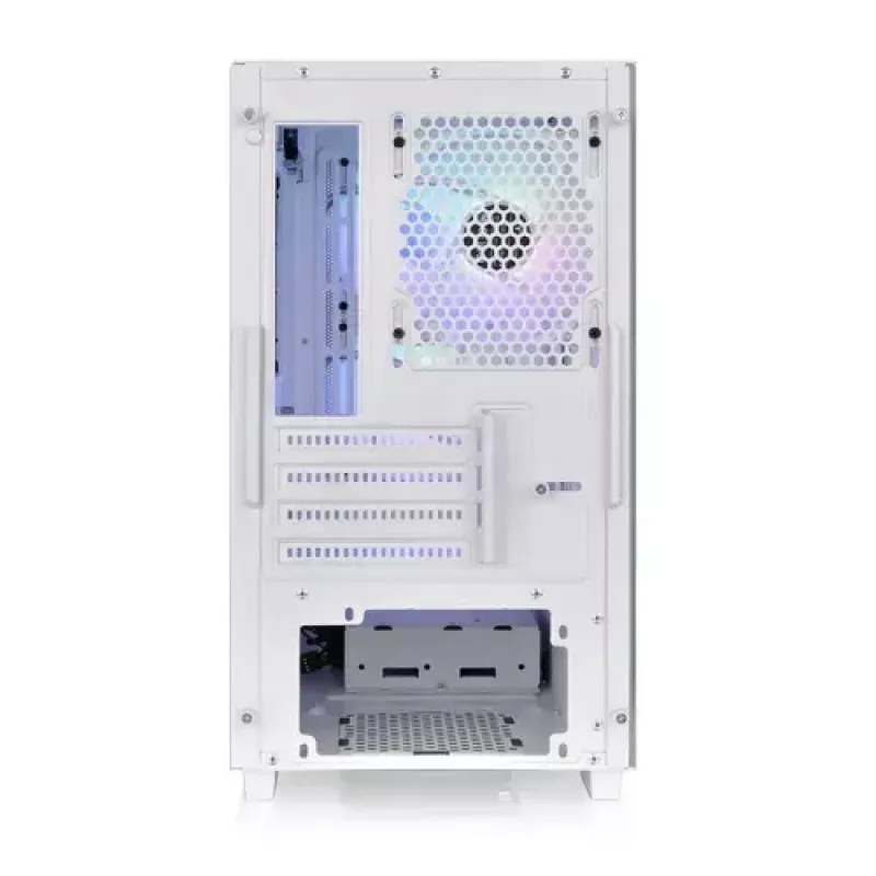 PC korpuss Thermaltake Versa H16 TG ARGB Micro Tower Balts