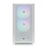PC korpuss Thermaltake Versa H16 TG ARGB Micro Tower Balts