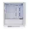 PC korpuss Thermaltake Versa H16 TG ARGB Micro Tower Balts