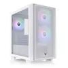 PC korpuss Thermaltake Versa H16 TG ARGB Micro Tower Balts