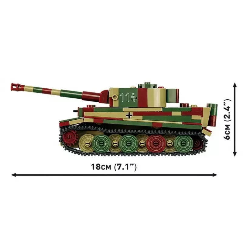 Cobi Pz.Kpfw. VI Tiger Ausf. E konstruktors, 1:48, 422 daļas