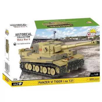 Būvkomplekts Cobi Panzer VI Tiger I 442 detaļas modelis COIB-2734