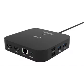 Docking stacija ITEC USB-C Dual HDMI C31DUALHDMIDOCKPD — Divi 4K 60Hz, 100W Power Delivery