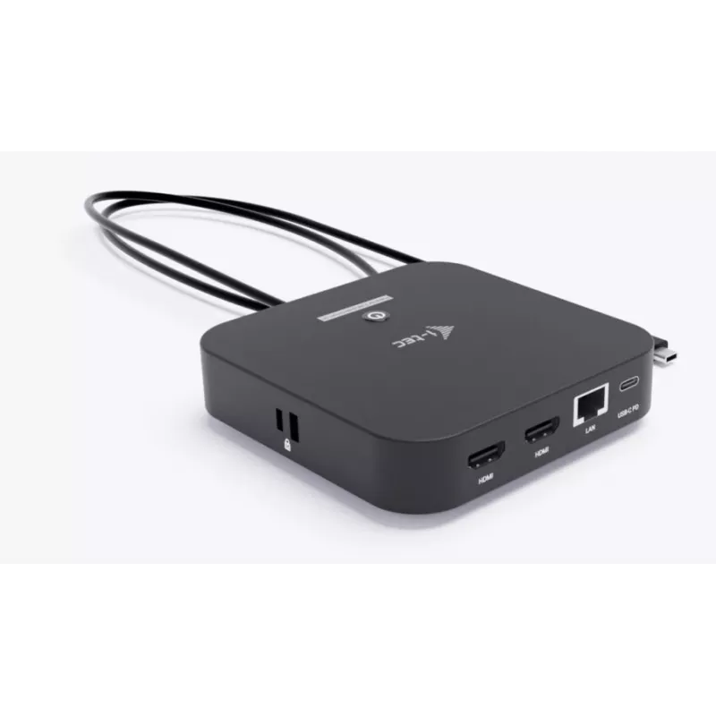 Docking stacija ITEC USB-C Dual HDMI C31DUALHDMIDOCKPD — Divi 4K 60Hz, 100W Power Delivery