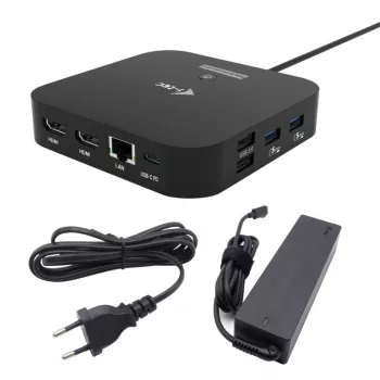 ITEC C31DUALHDMIDPD100 USB-C Dual HDMI Adapter — divi HDMI 4K@60Hz, USB-C PD 100W
