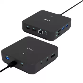 USB-C DisplayPort uz Diviem HDMI Adapteris ITEC C31TRIPLEVIDEODPPRO 4K 60Hz, 100W Power Delivery