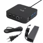 i-tec USB-C DP Dual HDMI Docking Station ar Power Delivery 100 W un Universāls Lādētājs 100W