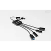 i-tec USB-C/USB-A kabeļa HUB 4 porti (2x USB-C, 2x USB-A)