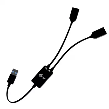 USB-A centrmezgls ITEC U3CBLHUB2A — 2 porti, USB 3.0 līdz 5 Gbps
