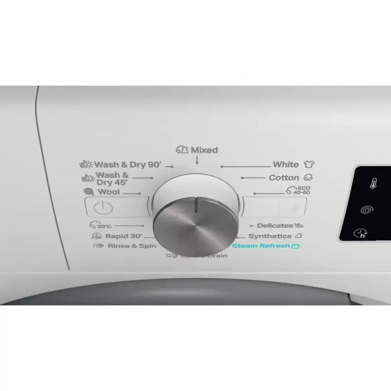 Veļas žāvētājs WHIRLPOOL FFWDB 864489 SV EE priekšējā ielāde 6 kg 1400 RPM balts