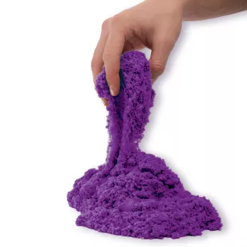 Kinetic Sand 2lbs Purple Play Sand – Maģiskas sensorās smiltis bērniem no 3 gadiem