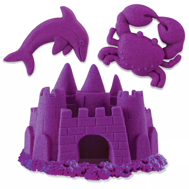 Kinetic Sand 2lbs Purple Play Sand – Maģiskas sensorās smiltis bērniem no 3 gadiem