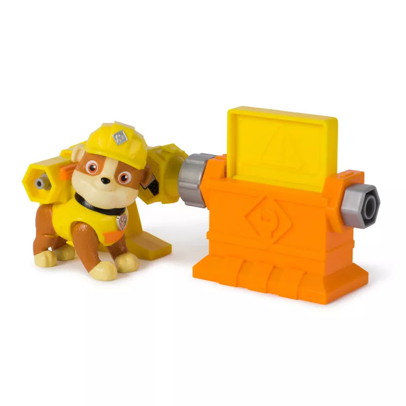 Figūru komplekts Usorteret Rubble & Wheeler Power Tool Pups ar 2 instrumentiem un 2 būvniecības aksesuāriem, vecumam 3+