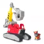 Celtņu kravas auto Spin Master Rubble & Crew Charger's Mega Power Crane ar Charger figūru, 2 noņemamiem instrumentiem, plastmasa, vecumam no 3 gadiem