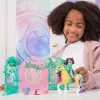 Unicorn Academy, Ava lelle un Leaf krāsu mainošais stallis, Lieldienu dāvanu ideja, 15 aksesuāri, lelles un vienradžu rotaļlietas meitenēm no 4 gadu vecuma