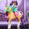 Unicorn Academy, Ava & Plant Magic Lapa ar Gaismas Efektu, 2 Jāšanas Piederumi, Leļļu un Vienradžu Rotaļlietas Meitenēm no 4 Gadiem
