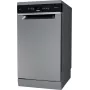 Whirlpool WSBO 3O34 PF X daļēji iebūvējamā trauku mazgājamā mašīna, 10 komplekti