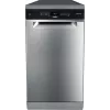 Whirlpool WSBO 3O34 PF X daļēji iebūvējamā trauku mazgājamā mašīna, 10 komplekti