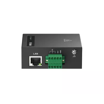 D-Link 4G LTE IIoT RTU — rūpnieciskais šūnu tīkla maršrutētājs, melns