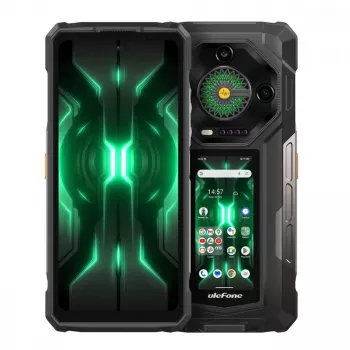 Viedtālrunis UleFone Armor 33 Pro 5G 6,3 collu 16GB/512GB Melns, Energoefektivitātes klase A