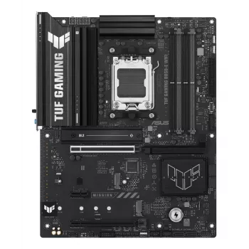 Mātesplate ASUS TUF GAMING B850-E WIFI, AMD B850, Socket AM5, ATX, DDR5, 4x DIMM, 3x M.2, Wi‑Fi 6E, 2.5Gb LAN