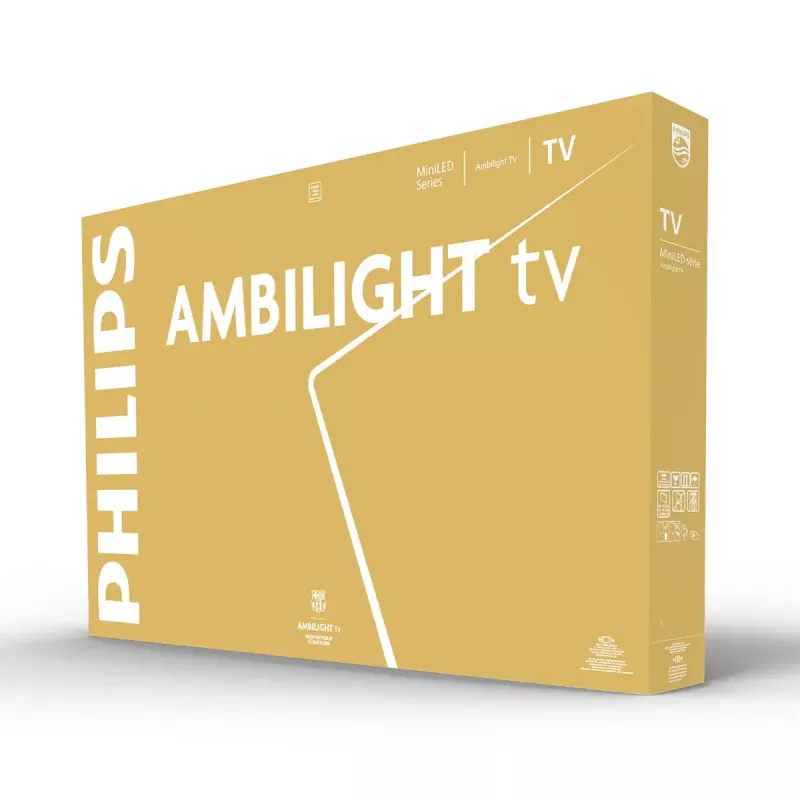 Televizors Philips 85MLED910/12 85 collu 4K Ultra HD QD-Mini LED 3840 x 2160