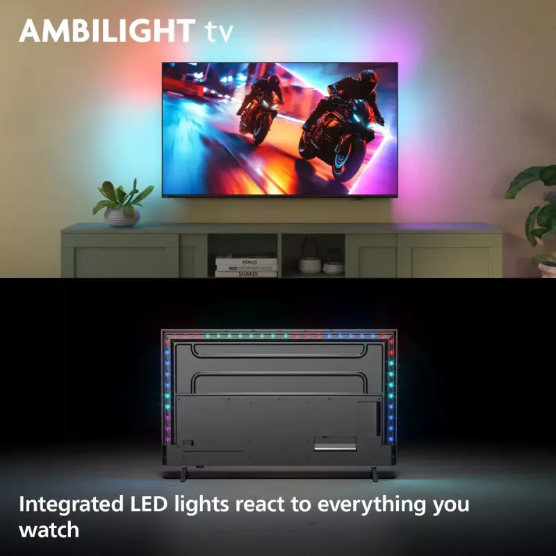 Televizors Philips 85MLED910/12 85 collu 4K Ultra HD QD-Mini LED 3840 x 2160