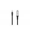 DIGITUS USB-C 3.2 Gen1 - RJ45 Ethernet kabelis CAT6a S/FTP Melns - 5m
