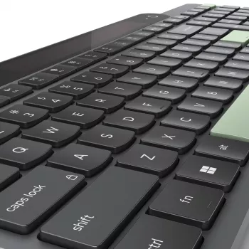 Lenovo 4Y41R69494 tastatūra Home/Office Bluetooth US English Melna, Zaļa