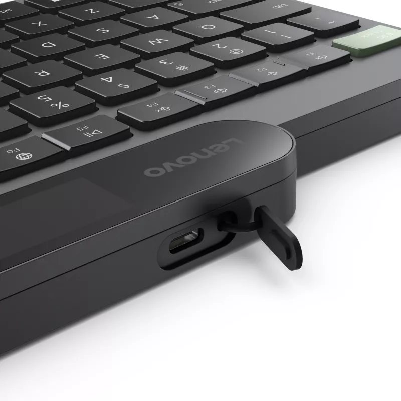 Lenovo 4Y41R69494 tastatūra Home/Office Bluetooth US English Melna, Zaļa