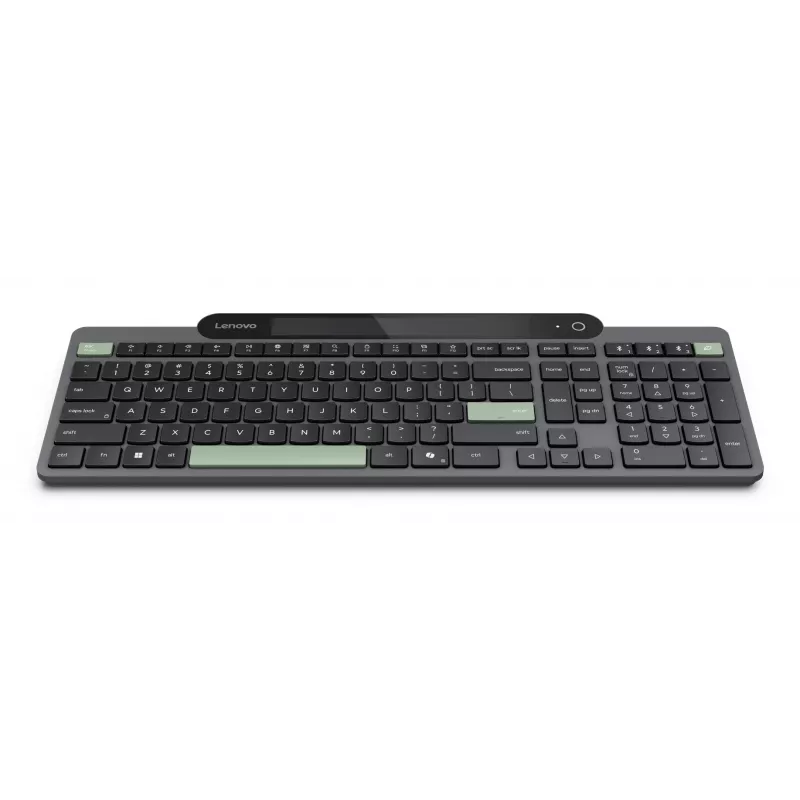 Lenovo 4Y41R69494 tastatūra Home/Office Bluetooth US English Melna, Zaļa