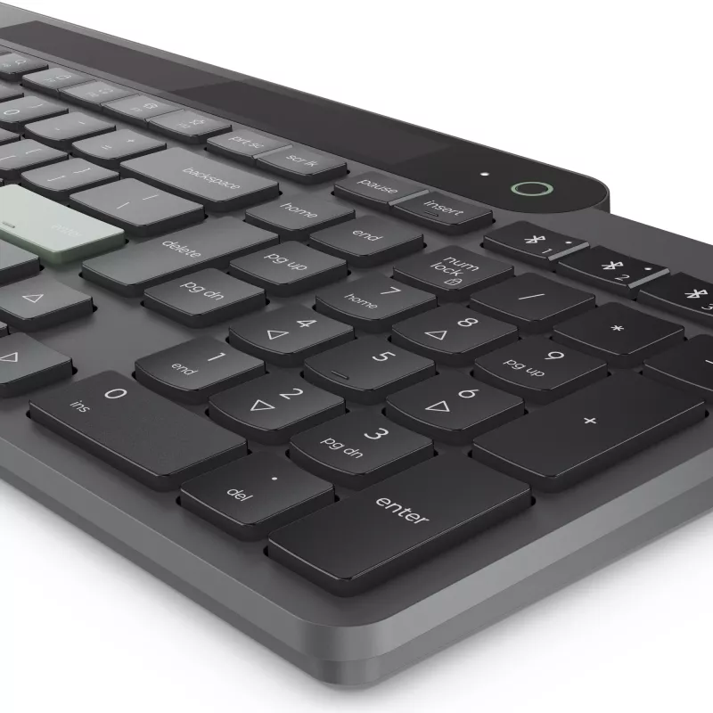 Lenovo 4Y41R69494 tastatūra Home/Office Bluetooth US English Melna, Zaļa