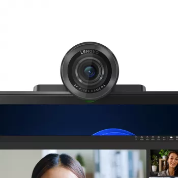Lenovo 4XC1Q25245 tīmekļa kamera 4 MP 1920 x 1080 pikseļi USB-C Melna