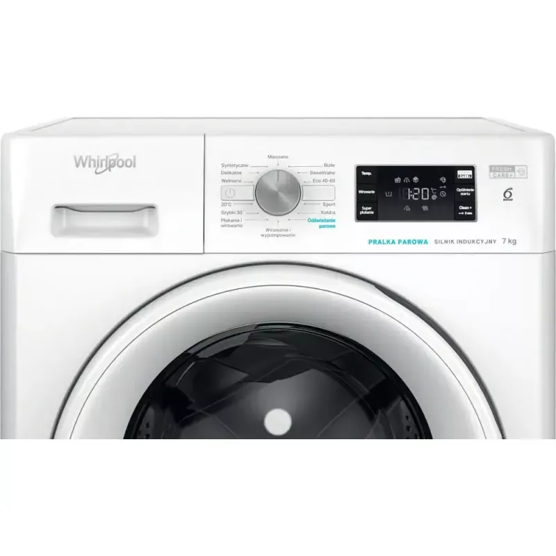 Whirlpool FFB 7269 WV PL veļas mazgājamā mašīna Priekšējā ielāde 7 kg 1200 RPM Balta