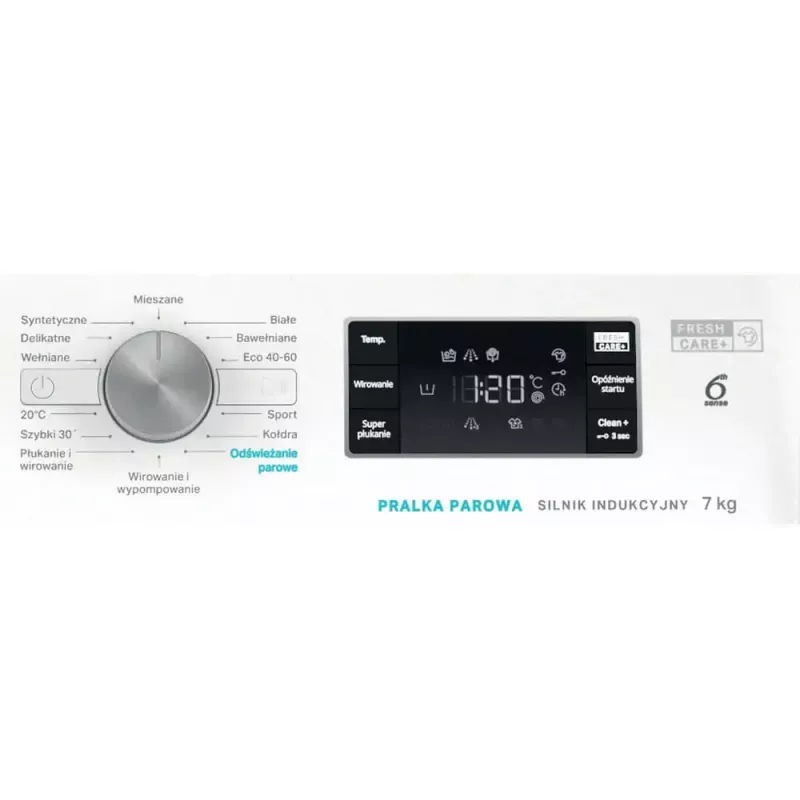 Whirlpool FFB 7269 WV PL veļas mazgājamā mašīna Priekšējā ielāde 7 kg 1200 RPM Balta