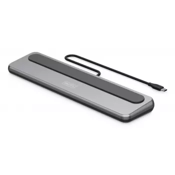 Digitus USB-C 8K dokstacija 12 portu USB 3.2 Gen 2 100W